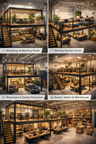 Mezzanine Ruang Kantor di Bojongloa Kaler